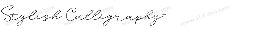 Stylish Calligraphy字体转换